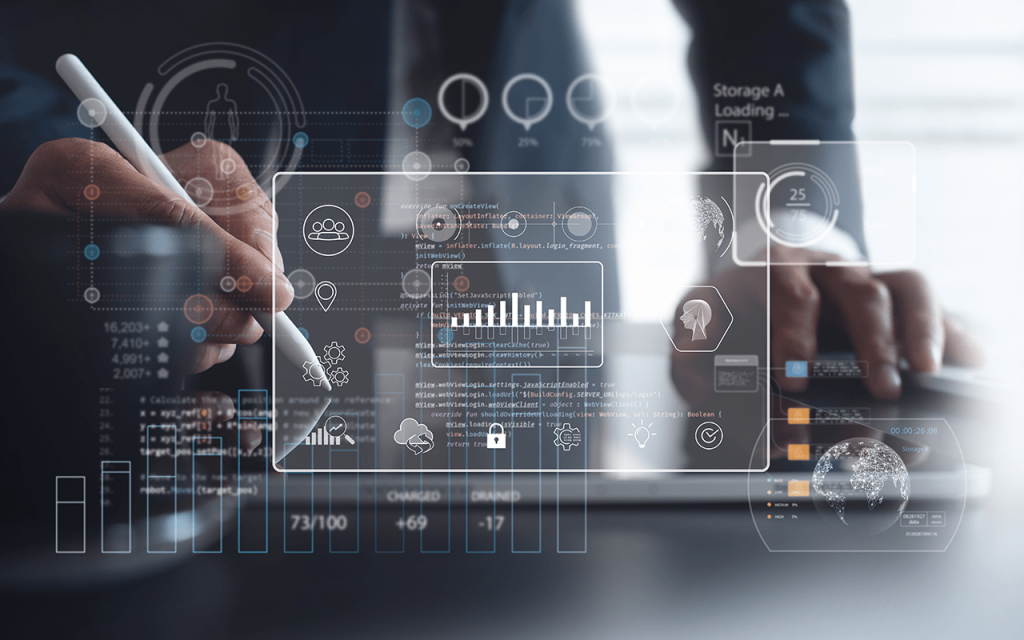 データの可視化・データドリブン経営のイメージ図